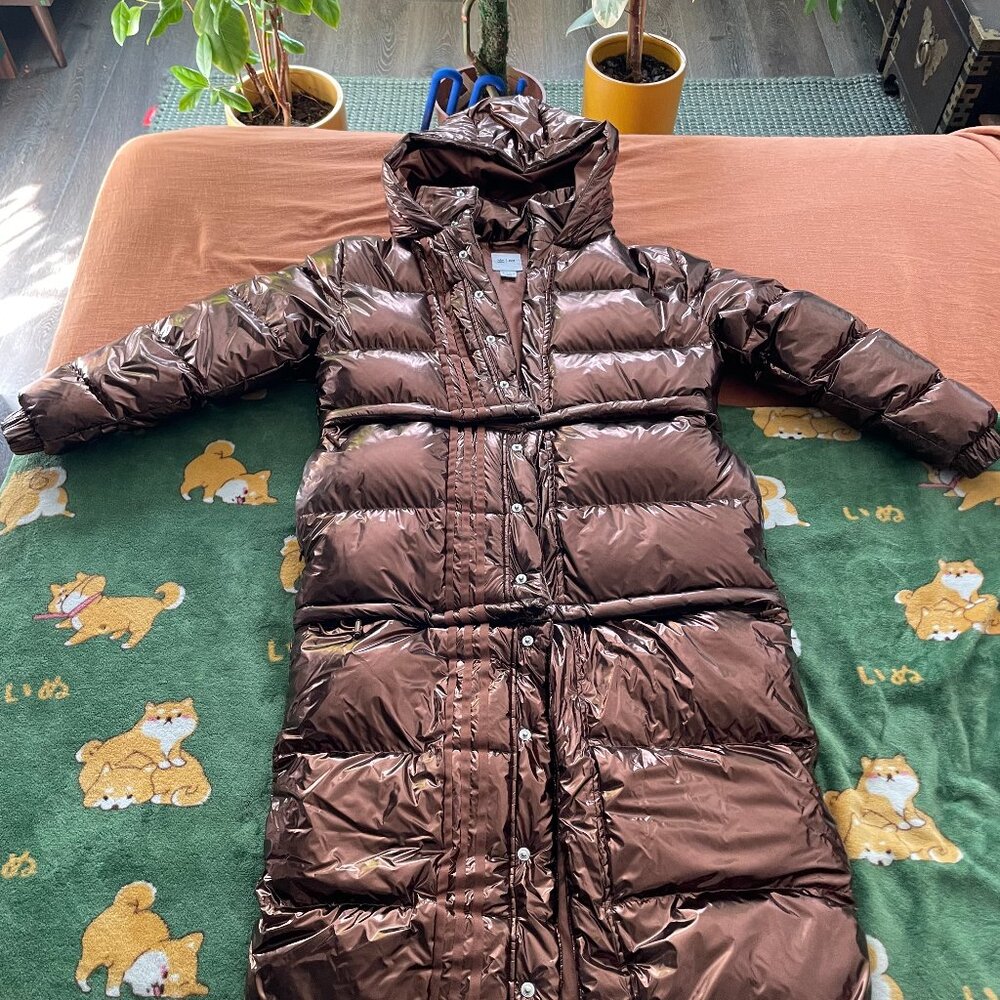 adidas Ivy Park Metallic Puffer Jacket (All Gender)